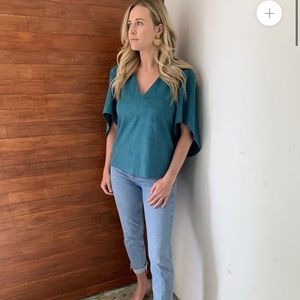 Anna Cate suede like top